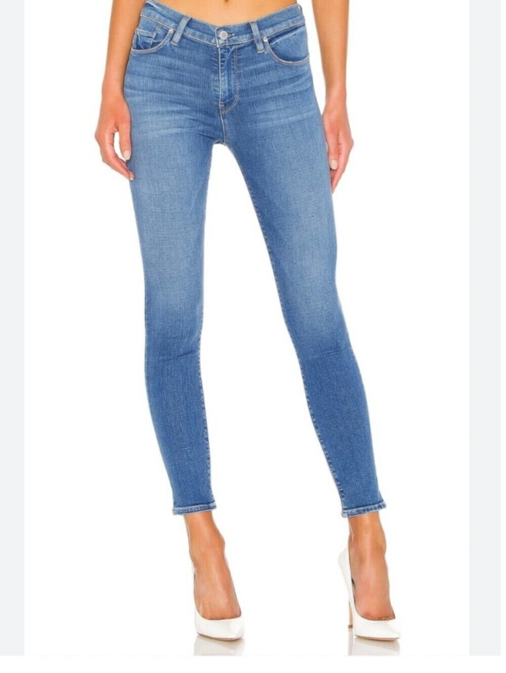Hudson Nico Mid Rise Super Skinny Jeans Pants